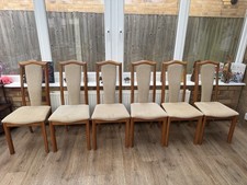 Set Of 6 Danish Dining Chairs Made By Skovby MCM/Vintage/Denmark/Scandinavian