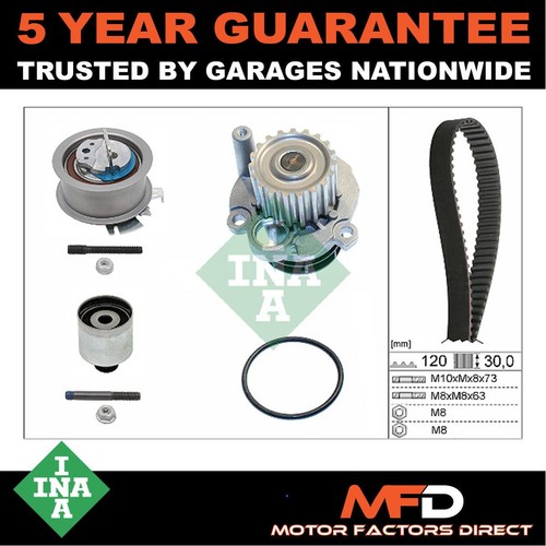 Timing belt water - &, pump