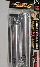 80's CHROME Padset NEW old school BMX SILVER FRAME BAR STEM FLITE PADS SE GT JMC