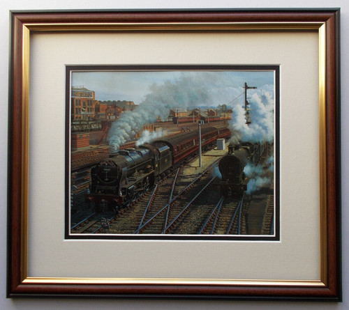 Railway print barry freeman - by,