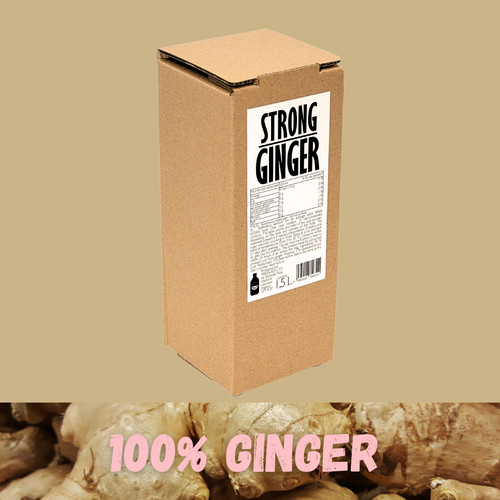 Strong ginger juice - juice,, 100%