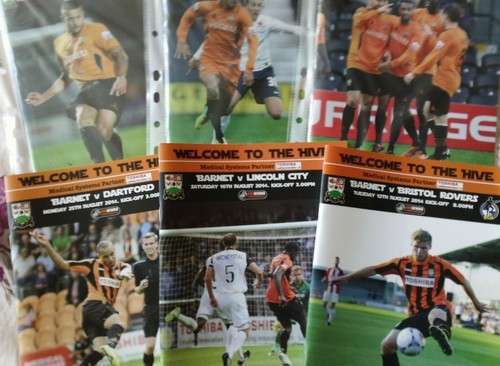 Barnet home programmes seasons - programmes,