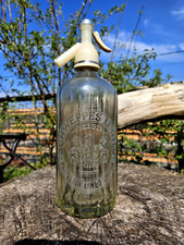 VINTAGE SODA SYPHON LONDON SCHWEPPES LTD COLLECTABLE MAN CAVE 