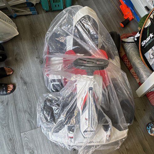 White red cart - white, go