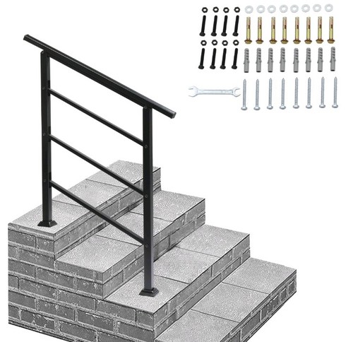Iron handrail kit for 3 - handrail, 1-3