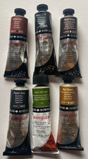 Daler Rowney Georgian Oil Paints - 6 x 75ml Tubes - Artists Students - Lot B