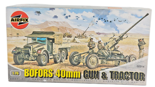 Airfix 02314 scale bofors - airfix,