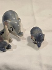 Vintage Wade HAPPY FAMILY TRIO ELEPHANTS