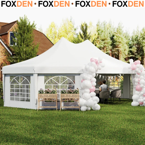 White heavy duty marquee - white, tent