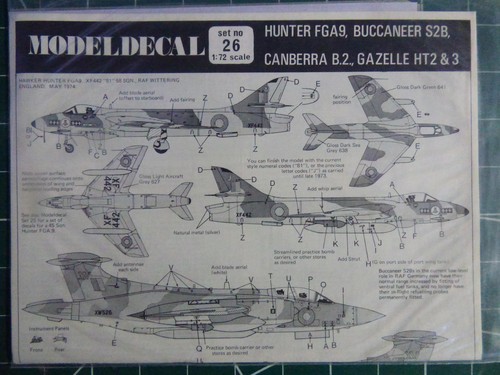 Modeldecal 26 high - 1/72, #26