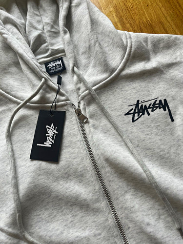 Stüssy zip hoodie with 8 - up,