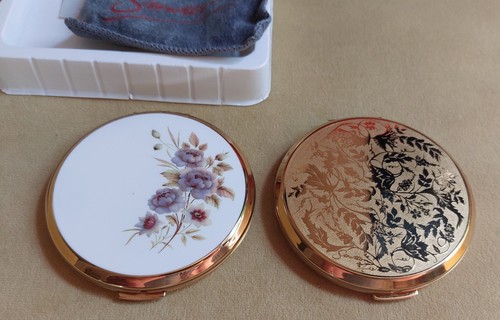 Two vintage stratton powder - stratton,
