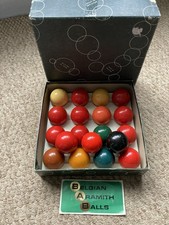 Vintage Belgian Aramith Balls