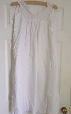 Vintage White Lace Cotton Nightdress