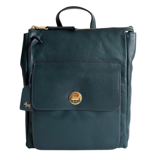 Radley handbag green leather - radley,