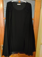 Kaliko black chiffon dress