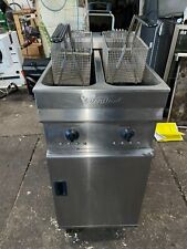 VALENTINES EVO2200 P SELF FILTERATION  3 PHASE TWIN TANK FRYER DOUBLE BASKET 