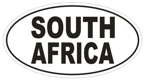 South africa oval bumper - africa,