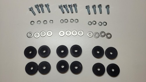 Roof rack fittings bolt pack - rack,