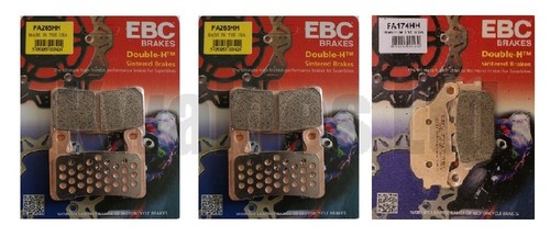 Ebc front rear - front, pads