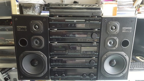 Kenwood hifi pieces stack - hifi, 6