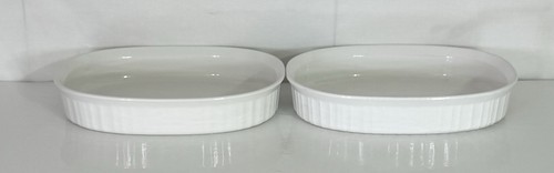 Corning ware french white - corning, oval