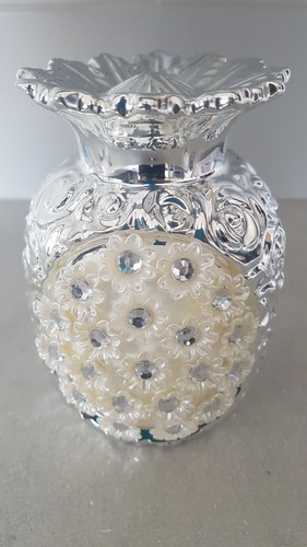 Silver diamantes pineapple - diamantes,