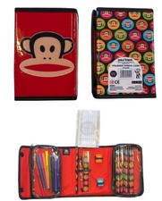 PAUL FRANK VINTAGE 2011/12 TRI FOLD/FOLD OUT PENCIL CASE! BRAND NEW!  RARE!!!!