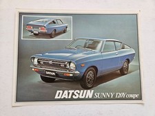 DATSUN SUNNY 120Y COUPE SALES