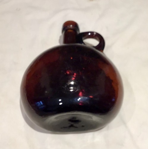 Bristol nailsea brown decanter - bristol,