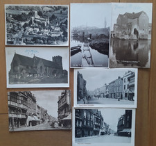  TEWKESBURY -GLOUCESTERSHIRE - X7 POSTCARDS 
