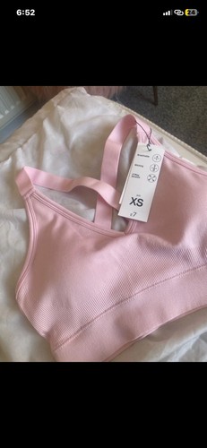 Primark pink seamless ribbed - pink,