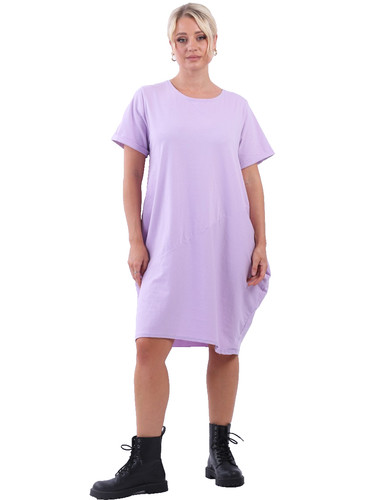 Women cocoon summer dress - women's,