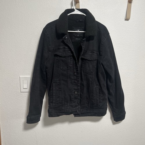 Hollister men black denim - men’s,