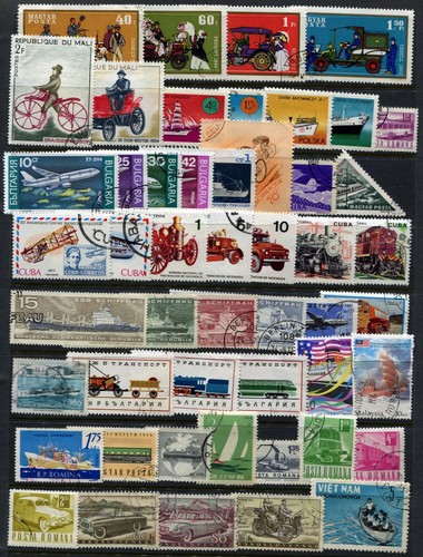 Transport stamps packet - transport, stamps: