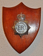 Greater Manchester Police mess wall plaque shield crest Constabulary
