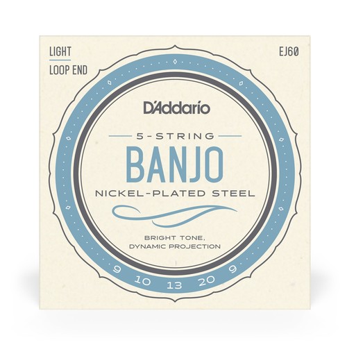 Addario ej60 string banjo - ej60, 5-string