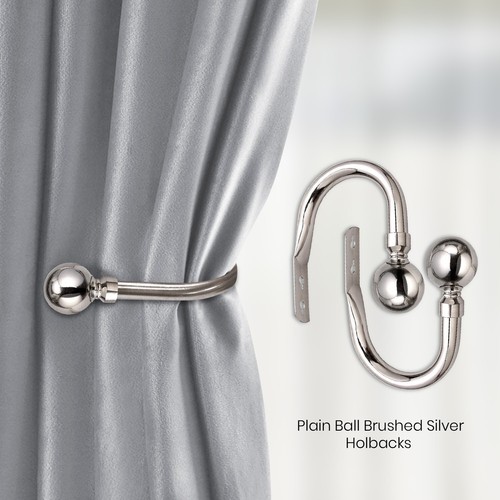 Short blackout curtains pair - short,
