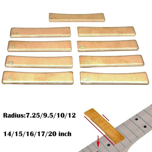 Size guitar radius brass - 9,