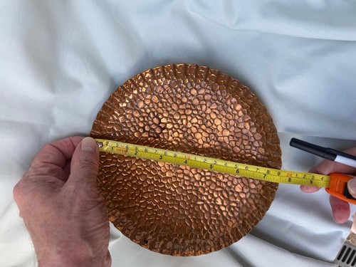 Copper fruit bowl - copper,