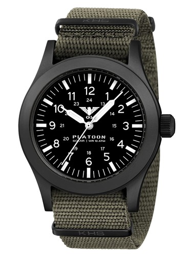 Khs watch platoon steel - platoon, solar