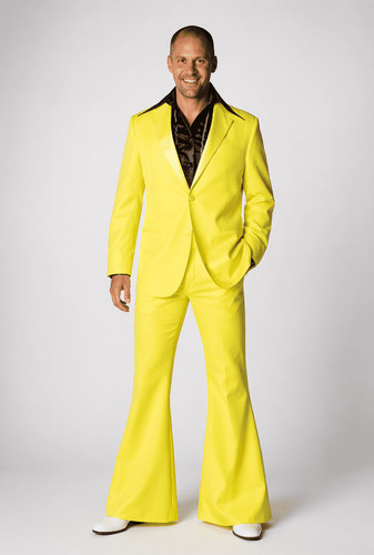 Mens 1970s disco suit - mens,