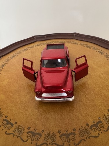 Vintage red 1955 chevy - vintage,