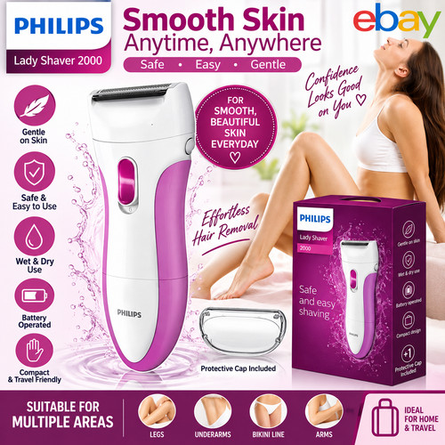 Philips lady shaver wet - philips, and