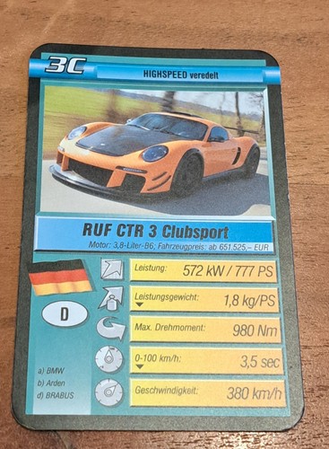 Porsche ruf ctr - porsche, 3