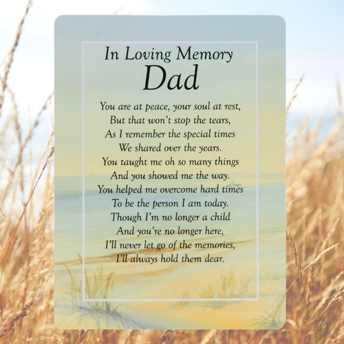 Loving memory dad graveside - dad,