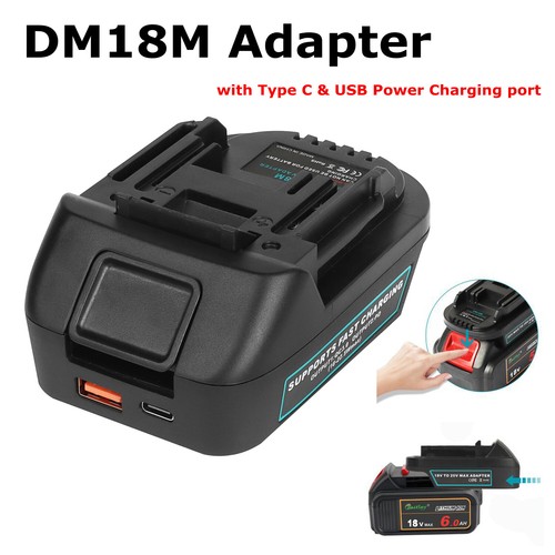 Battery adapter dm18m - battery,