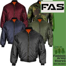 MA1 Mens Army Pilot Biker