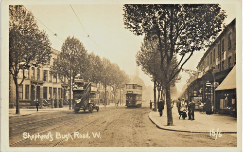 Shepherds bush near - bush,