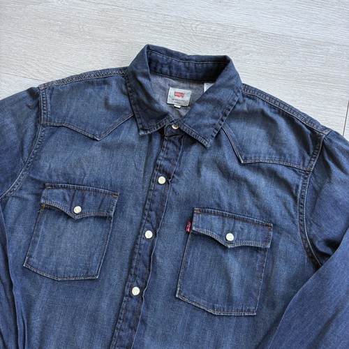 Levi western denim shirt - levi's,
